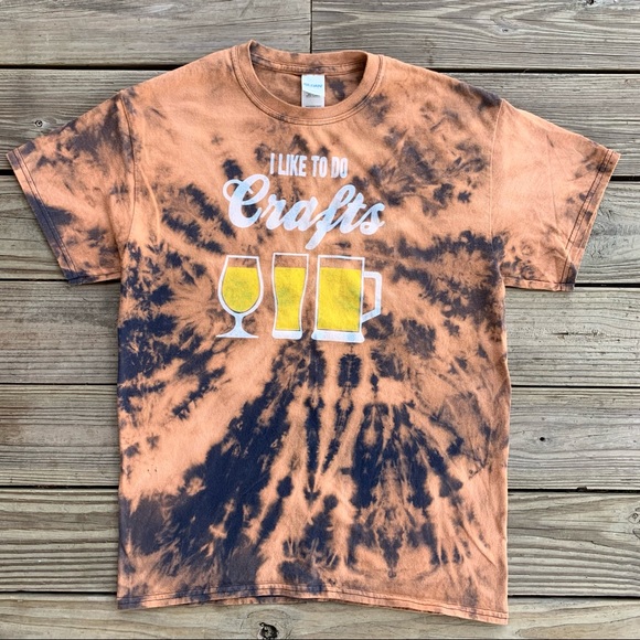 American Vintage Other - Vintage Y2K Craft Beer Party Tie Dye Shirt